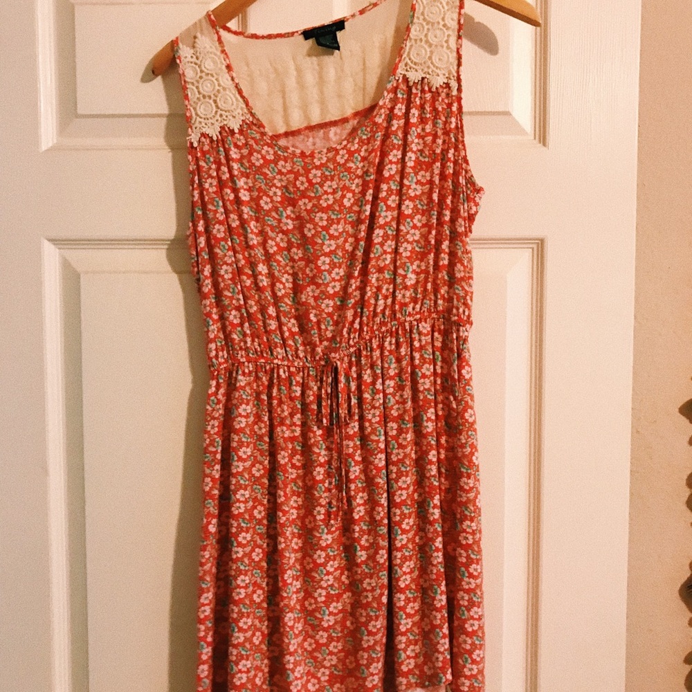 FLORAL PRINTED DRESS